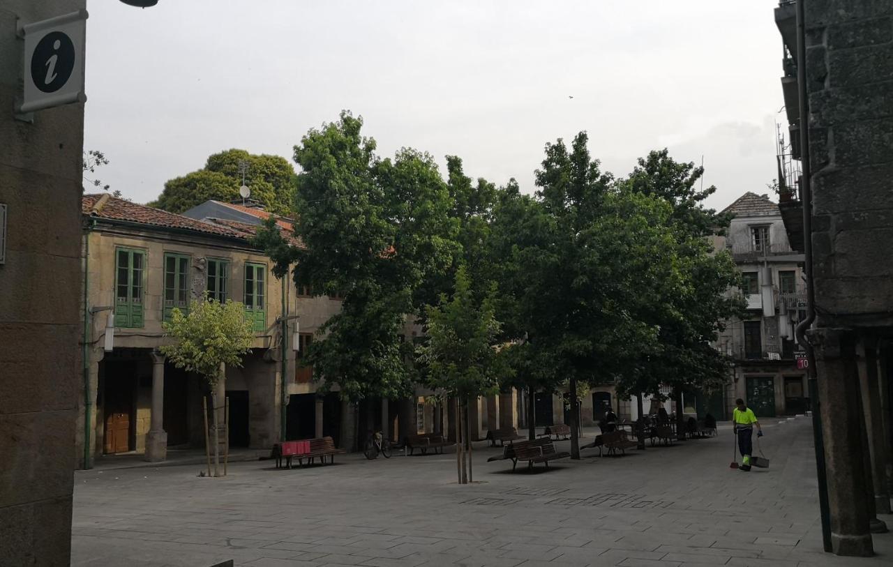Excelentes Vistas En La Plaza De La Verdura 폰테베드라 외부 사진